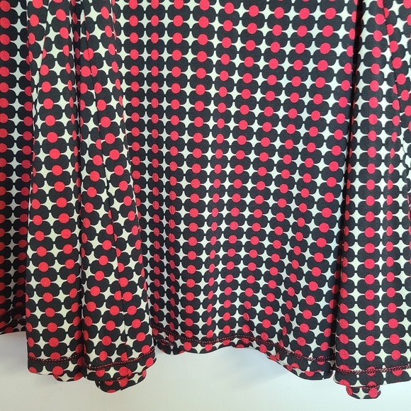 Max Studio Flare Skirt Fun Comfy - Picture 3 of 6